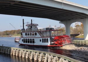 riverboat cruise paddle boat