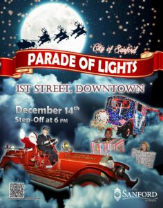 Holiday Parade of Lights poster