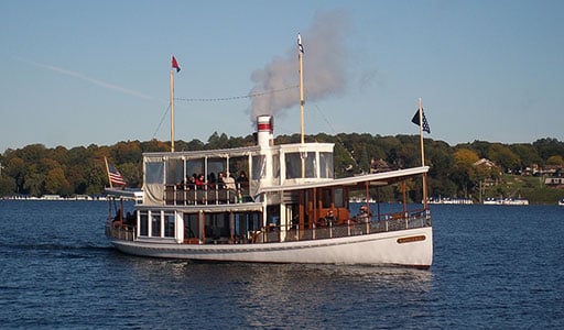 Steam Boat Louise Lake Geneva