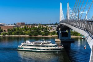 Portland Spirit Cruises Under Tilikum